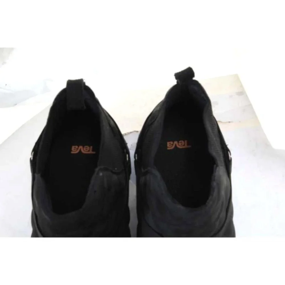NWOB Teva De La Vina Dos Chelsea Quilted Black Slip-on Ankle Booties 10 eur 41.5